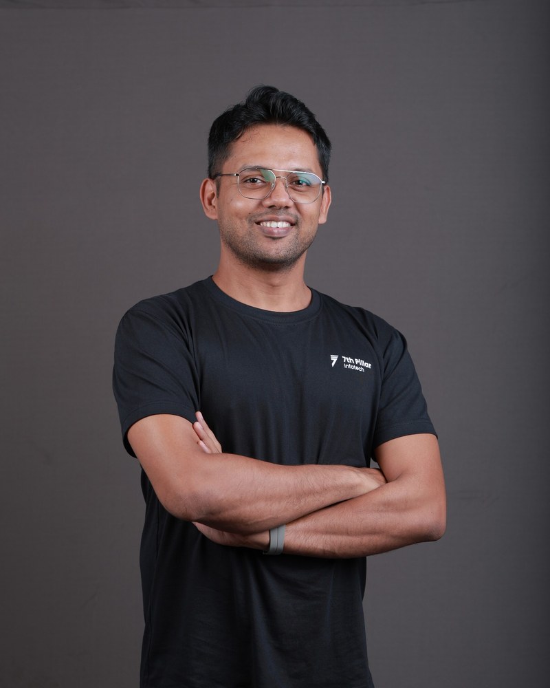Rashin Pothan, founder of 7th Pillar Infotech and REthink AI